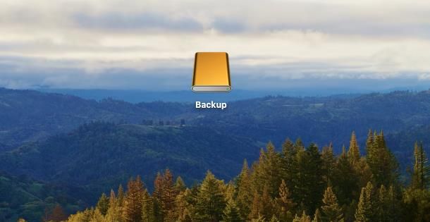 Come trasferire file su hard disk esterno: Mac