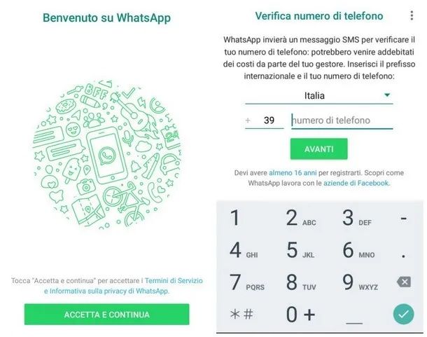 WhatsApp cancellato