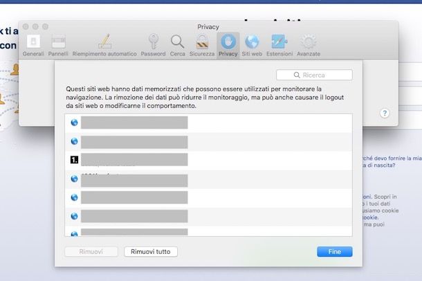 Come cancellare l'email dalla pagina iniziale di Facebook