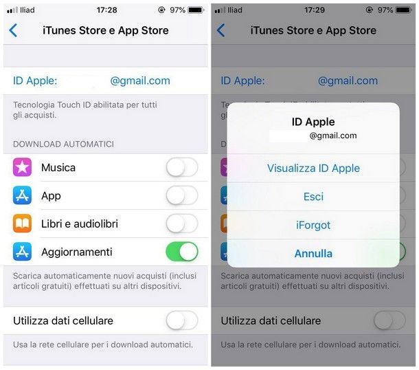 app da apple store straniero