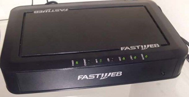 Come resettare modem Fastweb