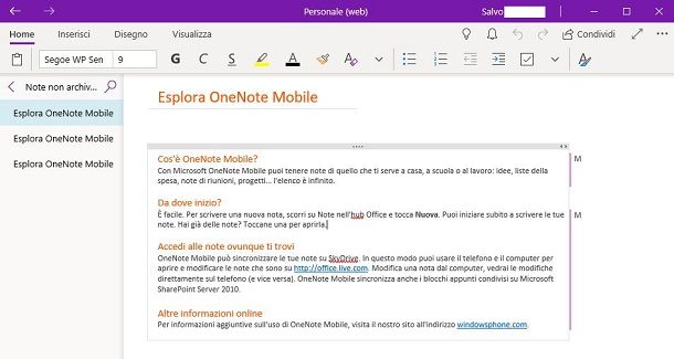 Come usare OneNote | Salvatore Aranzulla