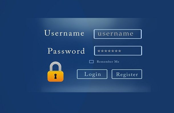 Login form