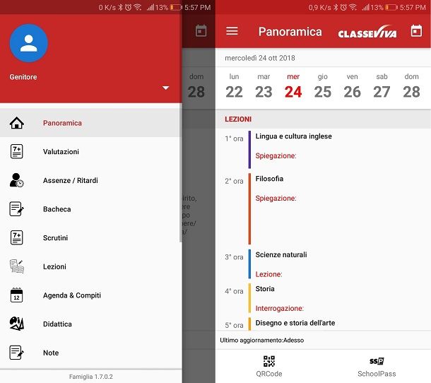 ClasseViva applicazione