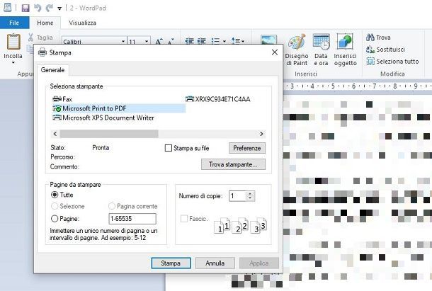 Come salvare un documento Word in PDF