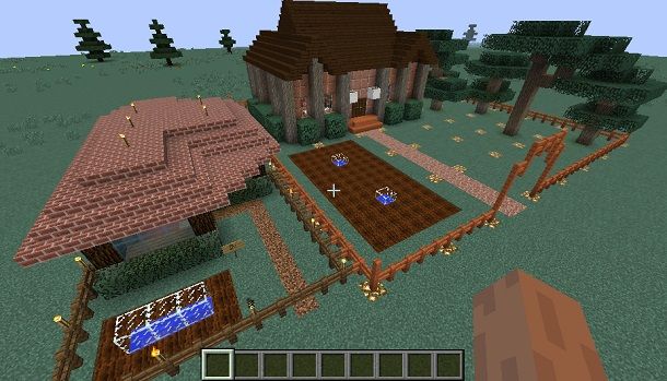 Villa su Minecraft