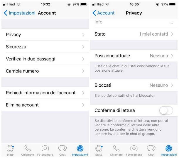 Come vedere lo stato di WhatsApp senza essere visti