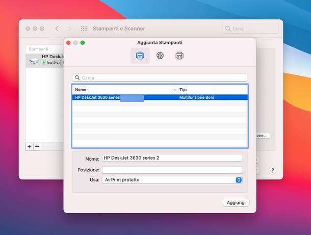 Come collegare stampante WiFi al Mac