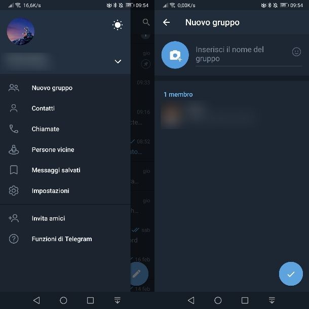 Come creare un gruppo su Telegram