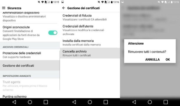 Come togliere blocco schermo LG