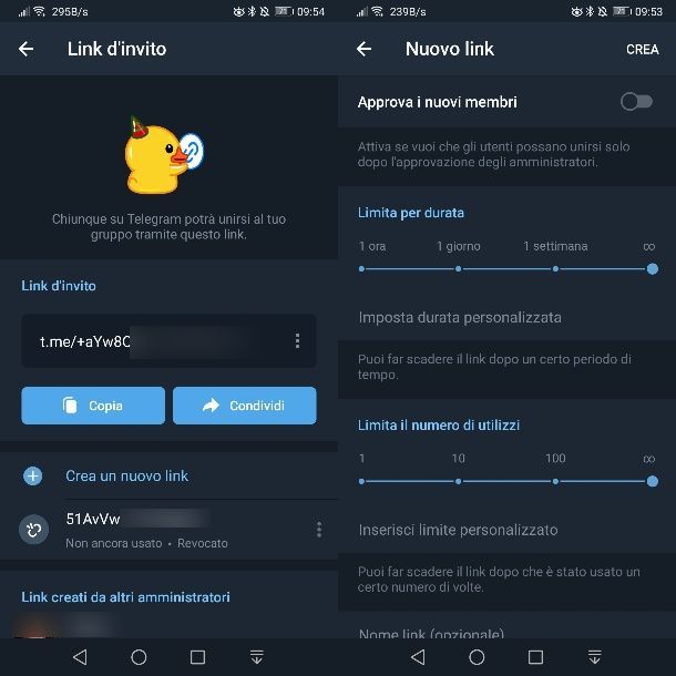 Come creare un gruppo chiuso su Telegram