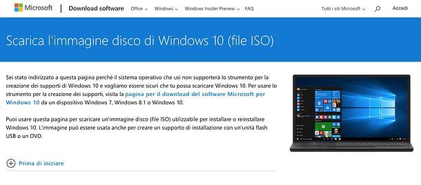 Download di Windows