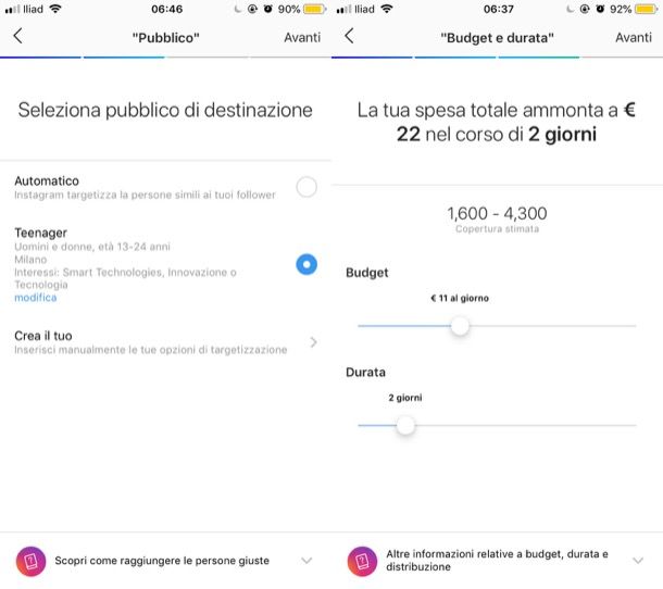 Come sponsorizzare su Instagram un reel