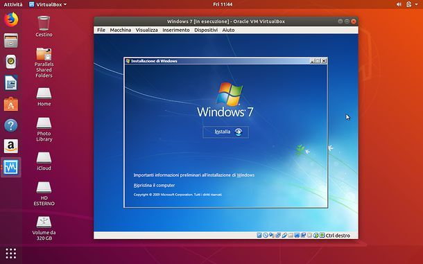 Come installare Windows su Linux