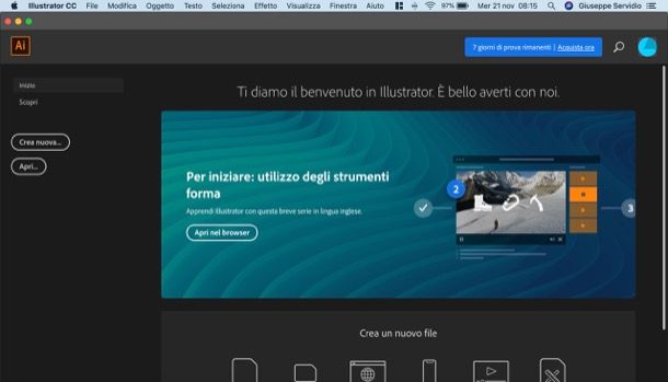 illustrator versione prova