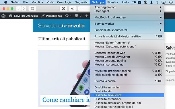 Come abilitare JavaScript | Salvatore Aranzulla