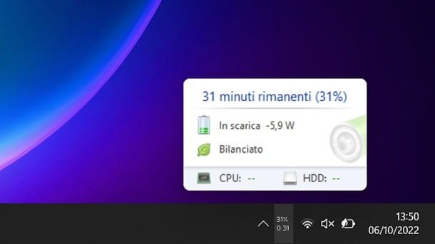 Programmi per batteria Windows 11 BatteryCare