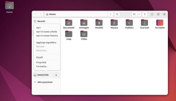 Come formattare le chiavette USB con Ubuntu