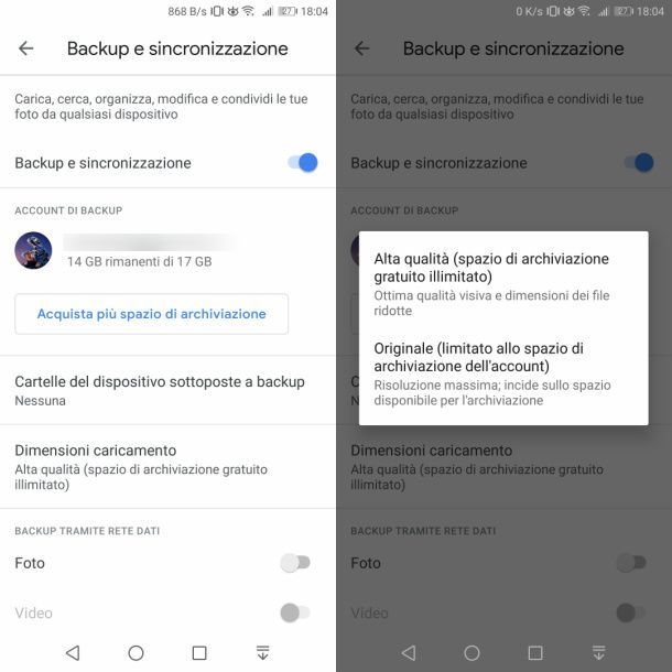 Passare dati da Android a iPhone