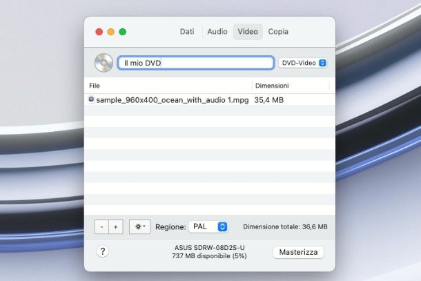 Come convertire MKV in DVD