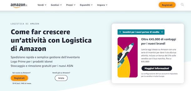 Logistica di Amazon