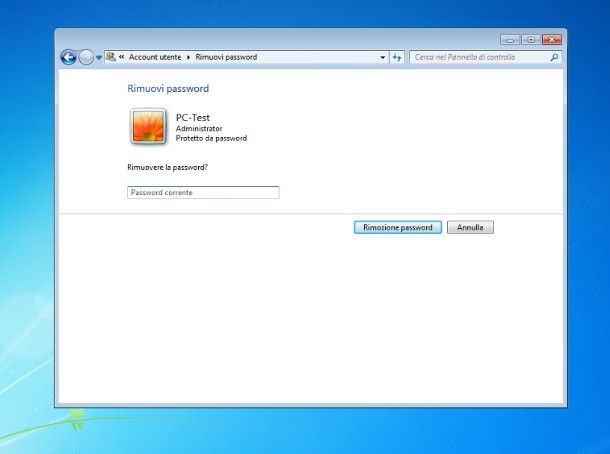 Come togliere la password all'avvio di Windows
