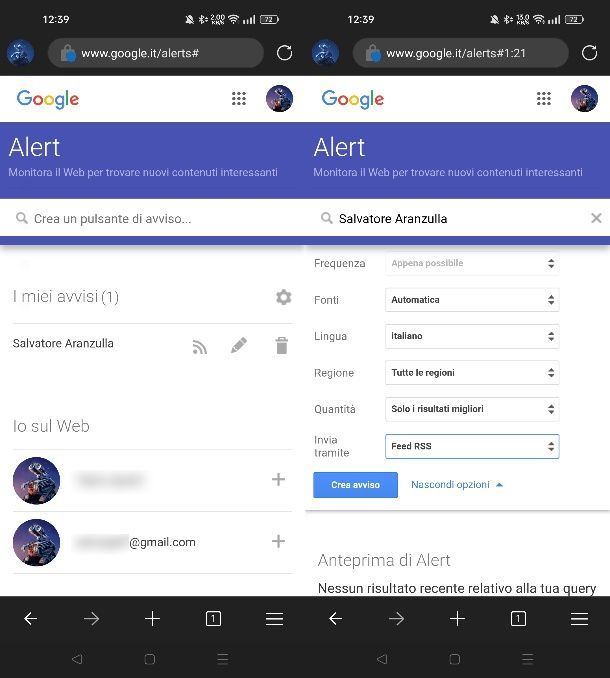 Google Alert: come attivarlo
