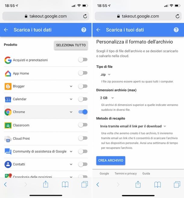 Come recuperare cronologia cancellata Chrome