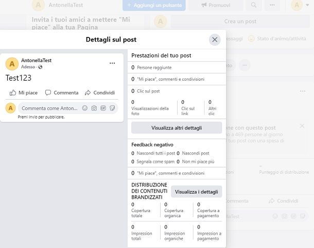 Come vedere le visualizzazioni dei post su Facebook