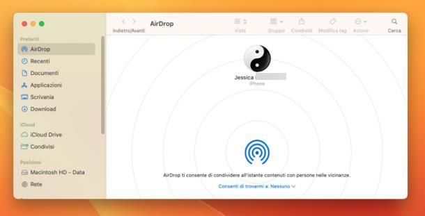 Come trasferire file da computer a iPhone con AirDrop