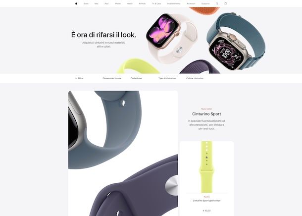 Cinturini Apple Watch