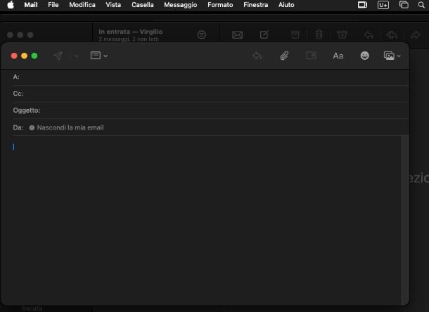 Come inviare un documento Word tramite client e-mail