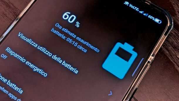 Applicazioni per batteria Android