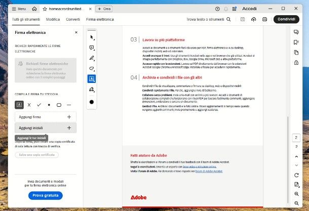 Come firmare un documento digitale