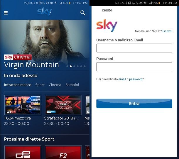 Sky Go App