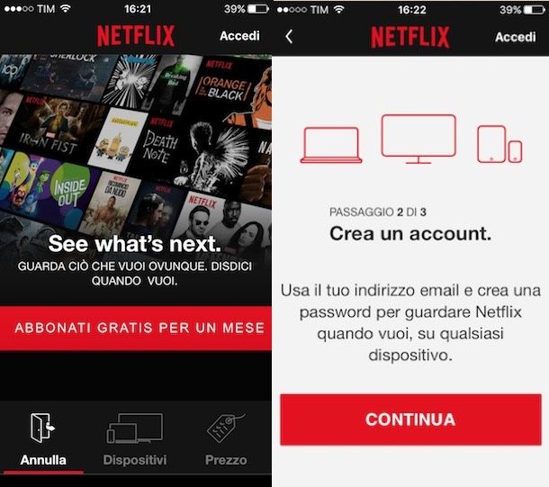 Come creare account Netflix Salvatore Aranzulla