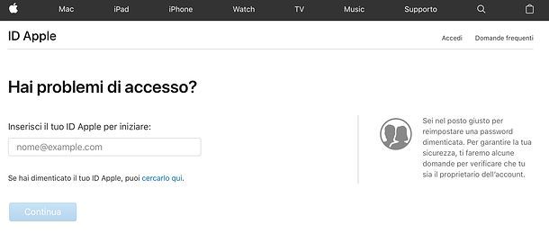 Come uscire da iCloud senza sapere la password
