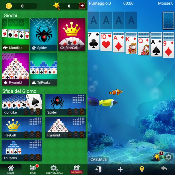 Come scaricare gioco carte Solitario in italiano gratis Salvatore