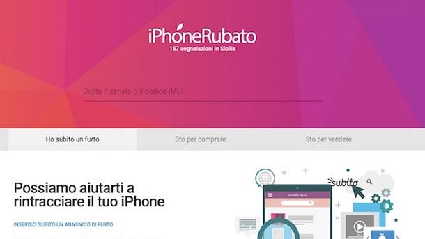 Come segnalare un iPhone rubato