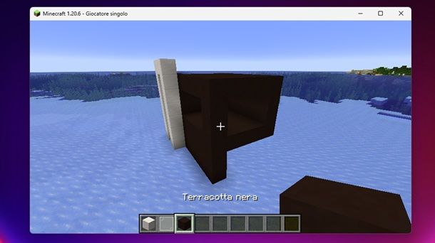 Piano superiore casa moderna Minecraft