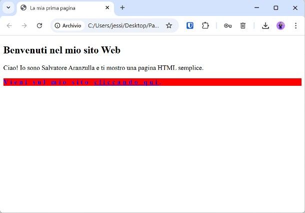 Come creare una pagina HTML