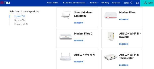 Come cambiare frequenza modem TIM