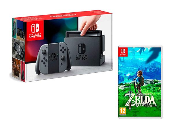 Nintendo Switch + The Legend of Zelda: Breath of the Wild