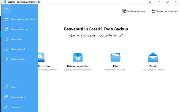 EaseUS Todo Backup