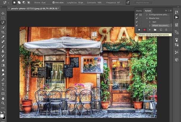 Come ribaltare una foto con Photoshop