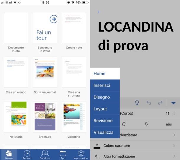 Come creare una locandina con Word