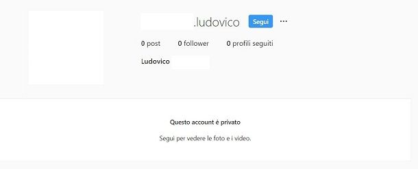 Come vedere chi segue un profilo Instagram privato