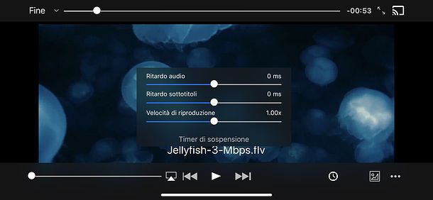 Come rallentare un video con VLC su iOS