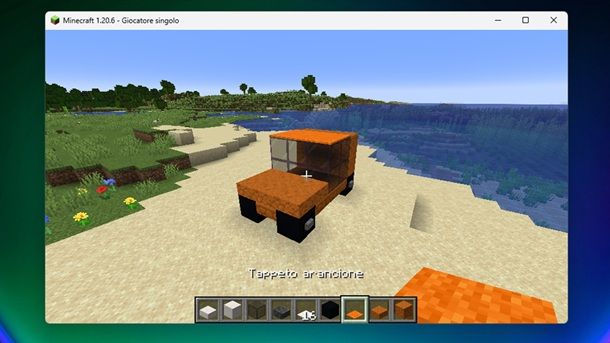 Auto senza mod finita Minecraft