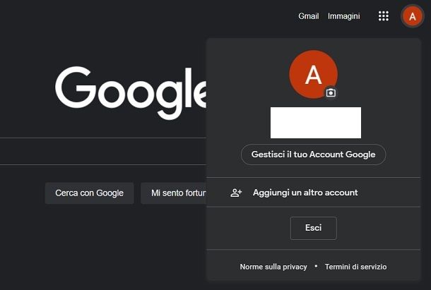 Come accedere a un altro account Gmail da PC